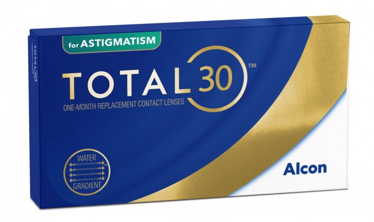 Контактные линзы TOTAL 30 FOR ASTIGMATISM (3 шт)