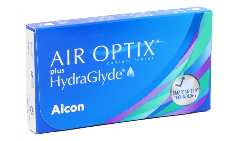 Контактные линзы AIR OPTIX PLUS HYDRAGLYDE (3 шт)