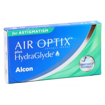 Контактные линзы AIR OPTIX PLUS HYDRAGLYDE FOR ASTIGMATISM (3 шт)