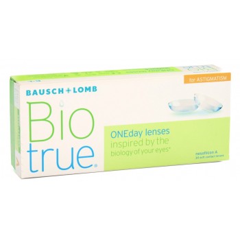 Контактные линзы BIOTRUE ONEDAY FOR ASTIGMATISM (30 шт)