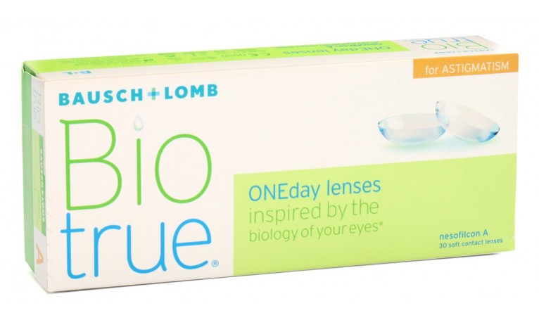 Контактные линзы BIOTRUE ONEDAY FOR ASTIGMATISM (30 шт)