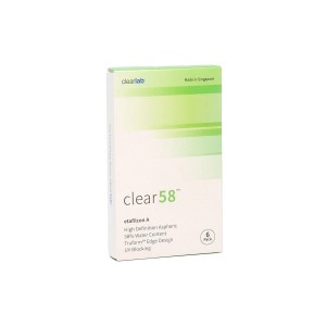 Контактные линзы CLEAR 58 (6 шт)