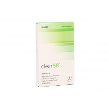 Контактные линзы CLEAR 58 (6 шт)