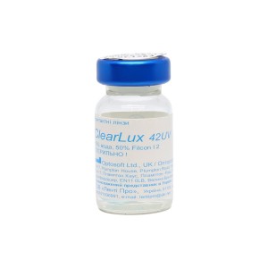 Контактные линзы CLEARLUX 42 UV (1 шт)