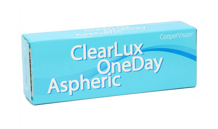 Контактные линзы CLEARLUX ONE DAY ASPHERIC (30 шт)