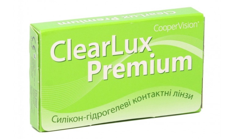 Контактные линзы CLEARLUX PREMIUM (3 шт)