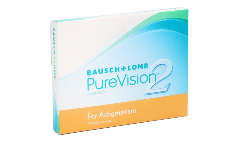 Контактные линзы PURE VISION 2 FOR ASTIGMATISM (3 шт)