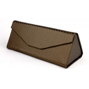 Футляр складной треугольник карбон 3D микс