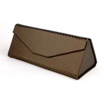 Футляр складной треугольник карбон 3D микс