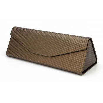 Футляр складной треугольник карбон 3D микс (маленький)