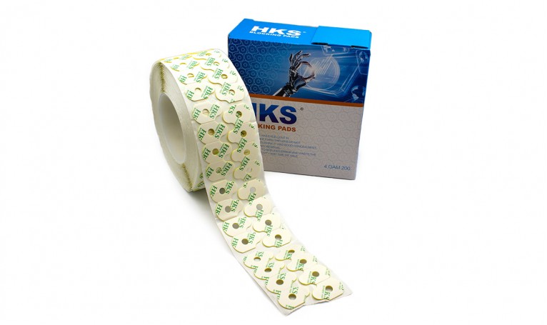Липеды HKS blocking pads желтые Ø20*31 - 100 шт