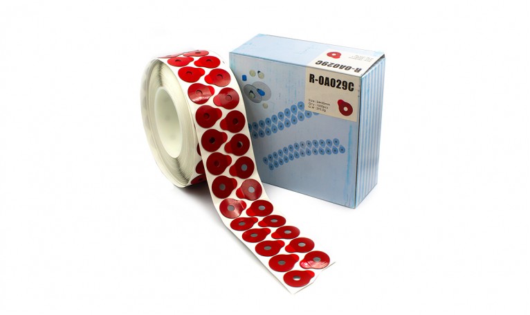 Липеды Blocking pads R-OA029C красные Ø24*30 - 100 шт