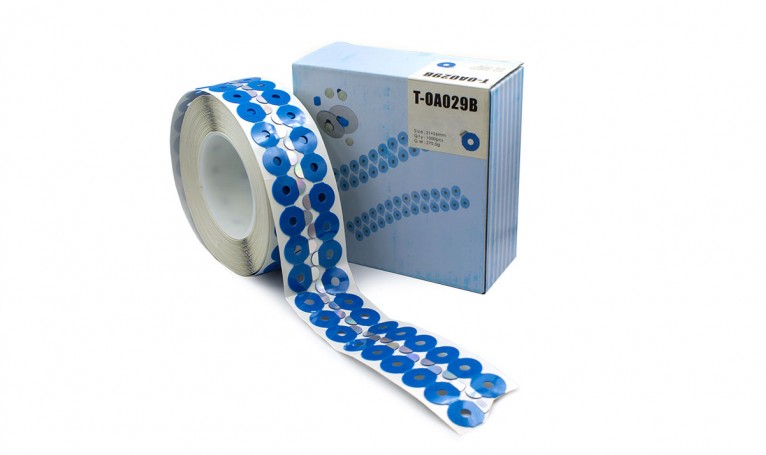 Липеды Blocking pads T-OA029B синие Ø21*26 - 100 шт