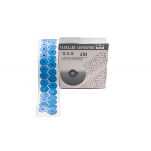 Липеды BLOKING PADS D.A.S 3M синие  Ø20*27 - 100 шт