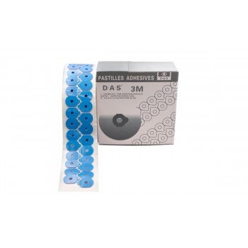 Липеды BLOKING PADS D.A.S 3M синие  Ø20*27 - 100 шт