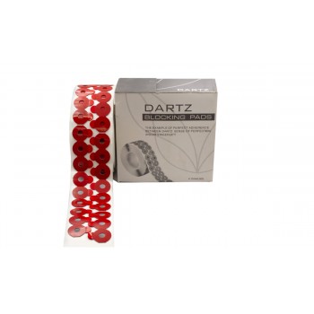 Липеды DARTZ красные Ø24*31 - 100 шт