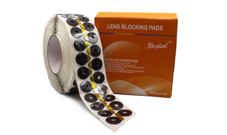 Липеды BLOCKING PADS DHOPTICAL черные Ø24*30 - 100 шт