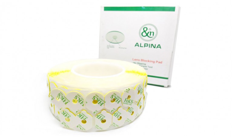 Липеды ALPINA (HKS) желтые Ø20*27 - 100 шт