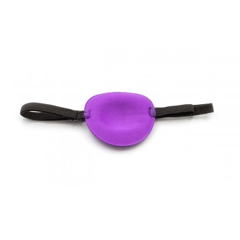 Повязка на глаз №1 Китай (фиолетовая с резинкой)