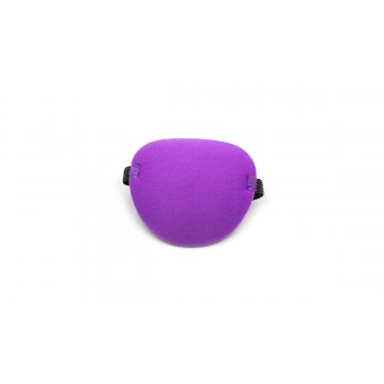 Повязка на глаз №1 Китай (фиолетовая с резинкой)