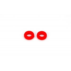 Стоппер силиконовый круглый (красный)
