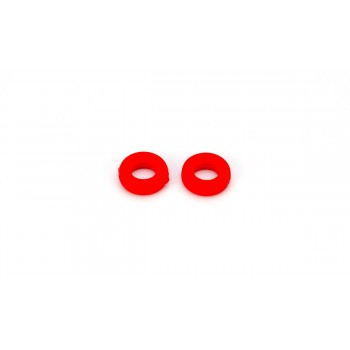 Стоппер силиконовый круглый (красный)