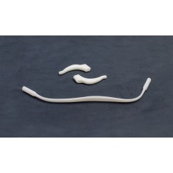 Стоппер силиконовый с резинкой (белый)