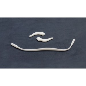 Стоппер силиконовый с резинкой (белый)