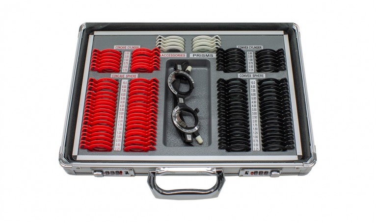 Набор пробных линз для офтальмологии JSC-104Р-A (104 шт. линз)