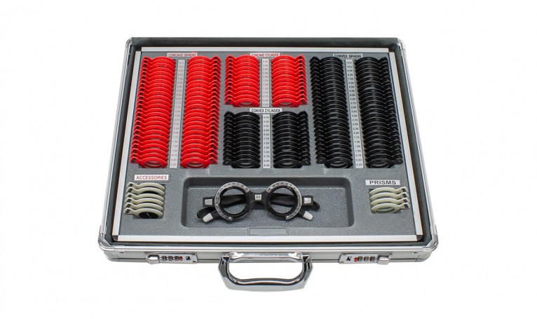 Набор пробных линз для офтальмологии JSC-158Р-A (158 шт. линз)