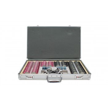 Набор пробных линз для офтальмологии JSC-266-A (266 шт. линз) мет. цвет. ободок