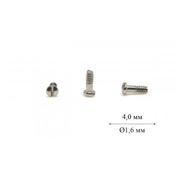 Винт для пластиковой оправы Ø1,6 мм длина 4,0 мм