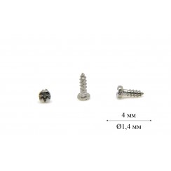 Винт саморез Ø1,4 мм длина 4,0 мм