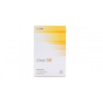 Линза контактная Clear 38 (6 шт.)