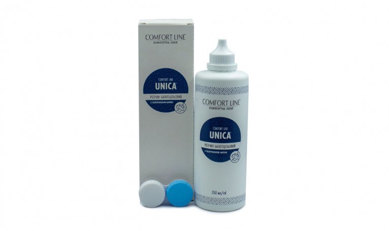 Раствор для контактных линз Comfort Line Unica 350 ml