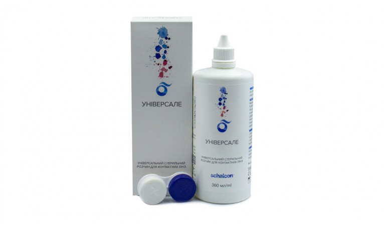 Раствор для контактных линз Schalcon Universale 360 ml