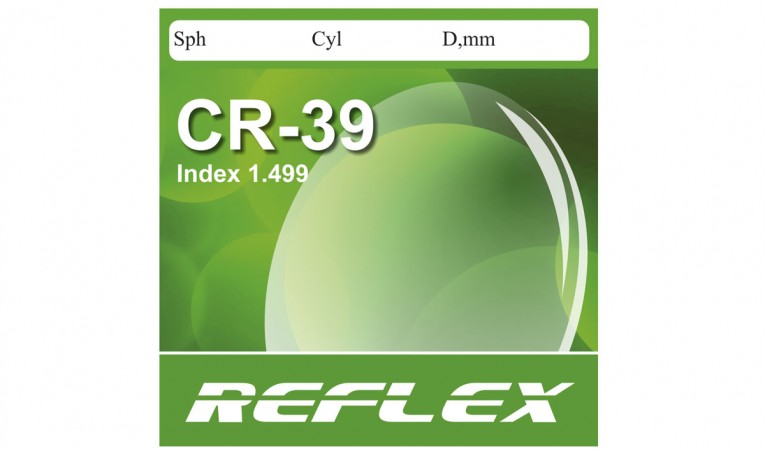 Полимерная астигматическая линза CR-39 Ind. 1,499 Ø70-65 (SPH +0.0 +4.0 -6.0 / CYL ±2.25 ±4.0)