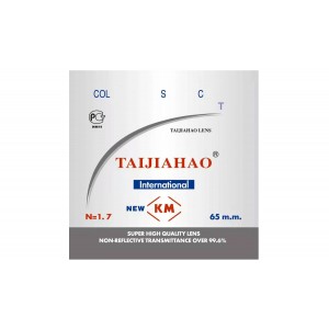 Минеральная линза KM-AR без покрытия Ind. 1,71 Ø65 (-17.0 / -20.0)