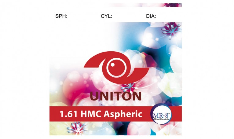 Полимерная асферическая линза UNITON HMC Ind. 1,61 Ø75-65 (+0,0/+6,0) (-0,0/-10,00)