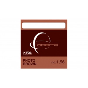 Полимерная фотохромная линза BIOMAX (корич.) Ind. 1,56 Ø70 (0.0 / +4.0)