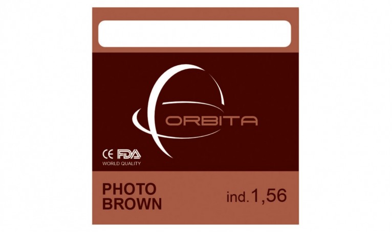 Полимерная фотохромная линза BIOMAX (корич.) Ind. 1,56 Ø70 (0.0 / +4.0)