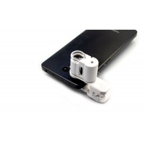 Лупа микроскоп для телефона 9595W1  с подсветкой