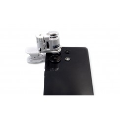 Лупа микроскоп для телефона 9595W1  с подсветкой