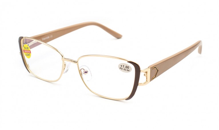 Очки Favori 25702-C2 Blue blocker в металлической оправе