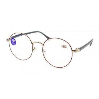 Очки Verse 23100-C3 Blue blocker в металлической оправе