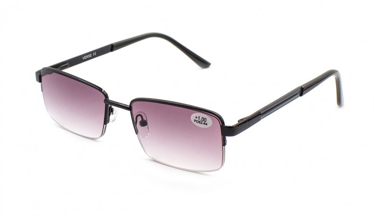 Очки Verse 24026-C1 тонированные в металлической оправе