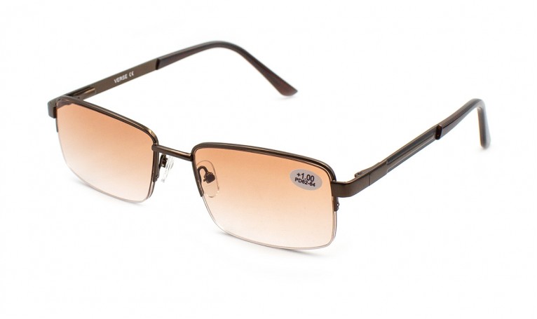 Очки Verse 24026-C3 тонированные в металлической оправе