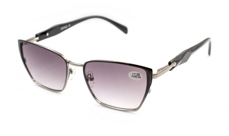 Очки Verse 25013-C1 тонированные в металлической оправе