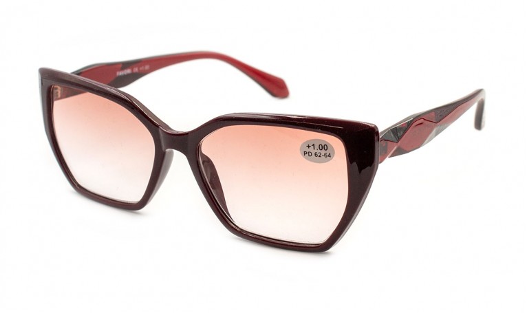 Очки Favori 25704-C2 тон. в пластиковой оправе